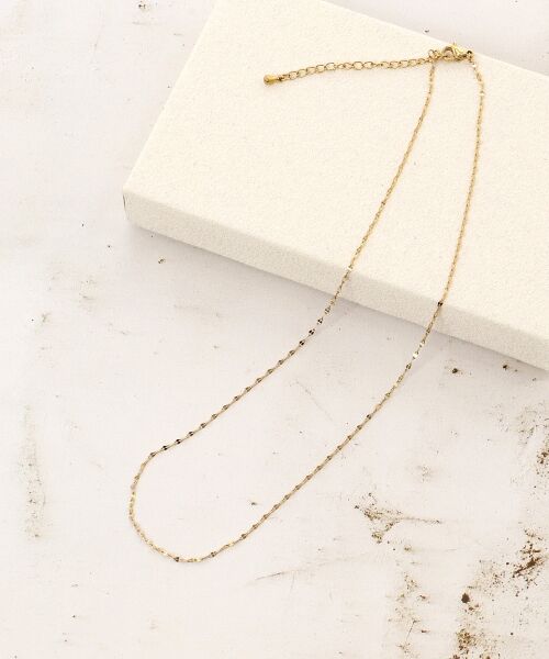 le.coeur blanc / ルクールブラン ネックレス・ペンダント・チョーカー | O ステンレスシンプルネックレス | 詳細1