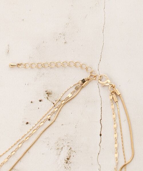 le.coeur blanc / ルクールブラン ネックレス・ペンダント・チョーカー | O ハートチャーム3連ネックレス | 詳細13