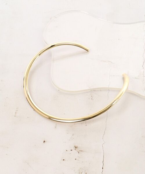 le.coeur blanc / ルクールブラン ネックレス・ペンダント・チョーカー | O フラットネックカフ | 詳細1