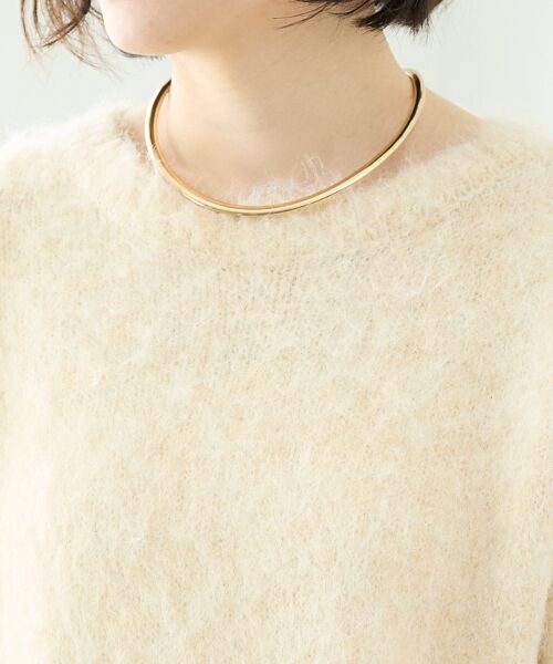 le.coeur blanc / ルクールブラン ネックレス・ペンダント・チョーカー | O フラットネックカフ | 詳細7