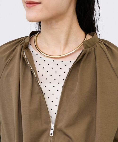 le.coeur blanc / ルクールブラン ネックレス・ペンダント・チョーカー | O フラットネックカフ | 詳細9