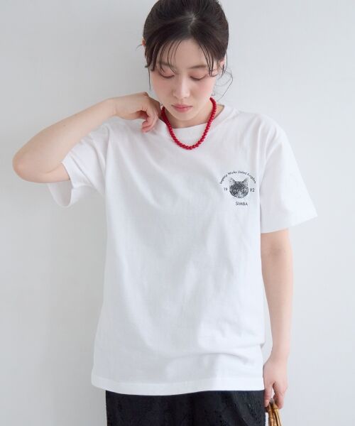 le.coeur blanc / ルクールブラン Tシャツ | Regency Works CAT Tシャツ | 詳細16