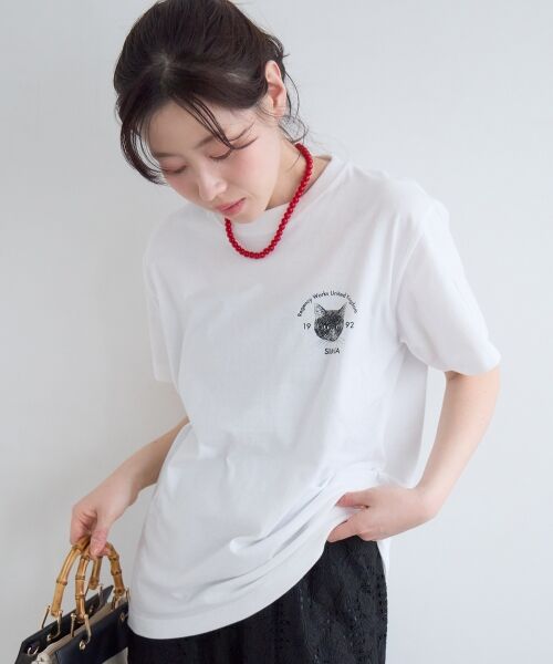 le.coeur blanc / ルクールブラン Tシャツ | Regency Works CAT Tシャツ | 詳細18