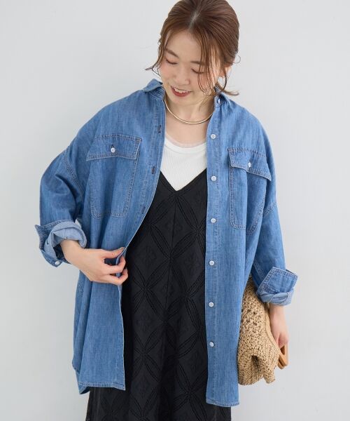 le.coeur blanc / ルクールブラン シャツ・ブラウス | Healthy DENIM Almond | 詳細10