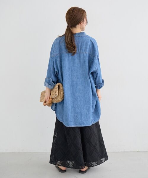 le.coeur blanc / ルクールブラン シャツ・ブラウス | Healthy DENIM Almond | 詳細12