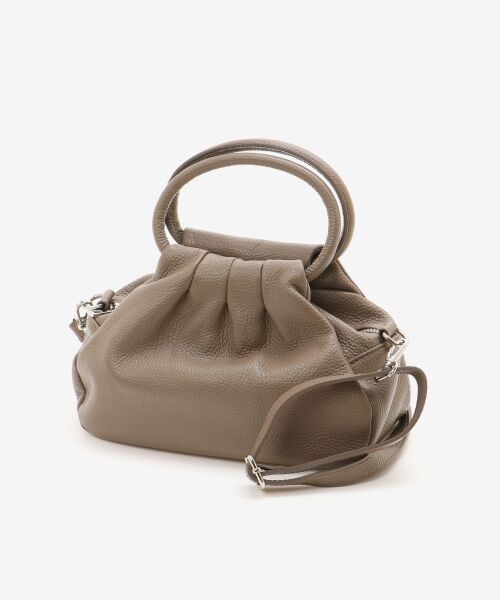le.coeur blanc / ルクールブラン ハンドバッグ | MILLELA FIRENZE ギャザーハンドルバッグ | 詳細12