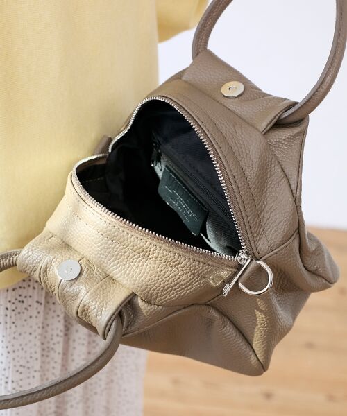 le.coeur blanc / ルクールブラン ハンドバッグ | MILLELA FIRENZE ギャザーハンドルバッグ | 詳細16