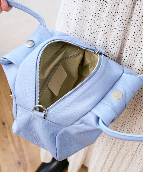 le.coeur blanc / ルクールブラン ハンドバッグ | MILLELA FIRENZE ギャザーハンドルバッグ | 詳細4