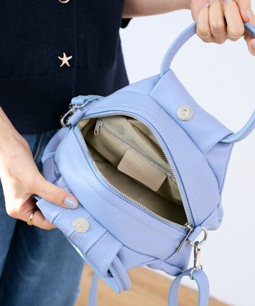 le.coeur blanc / ルクールブラン ハンドバッグ | MILLELA FIRENZE ギャザーハンドルバッグ | 詳細9