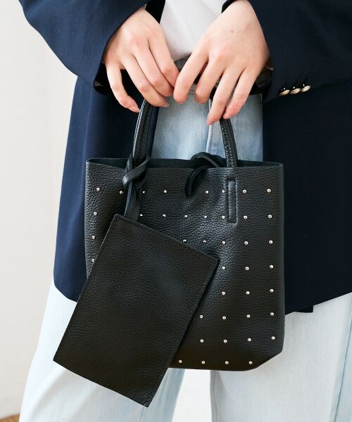 le.coeur blanc / ルクールブラン トートバッグ | MILLELA FIRENZE スタッズミニトートBAG | 詳細2