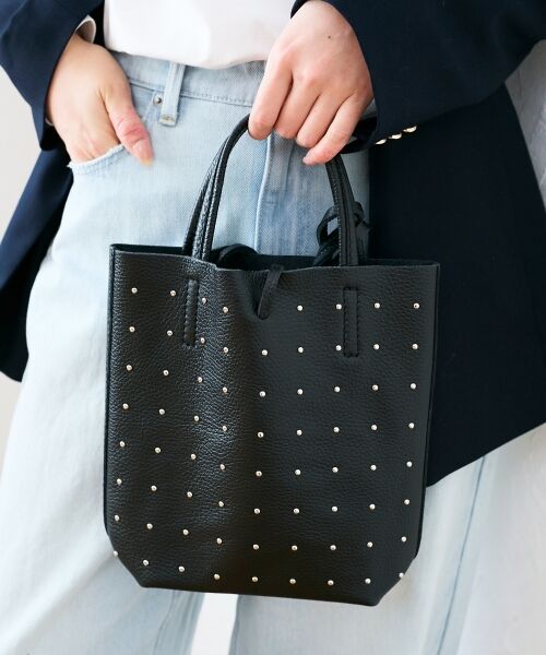 le.coeur blanc / ルクールブラン トートバッグ | MILLELA FIRENZE スタッズミニトートBAG | 詳細4