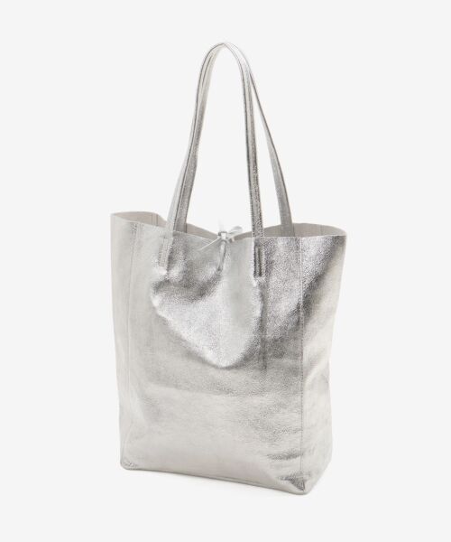 le.coeur blanc / ルクールブラン トートバッグ | MILLELA FIRENZE メタリックトートバッグ | 詳細1