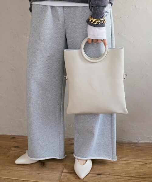 le.coeur blanc / ルクールブラン ハンドバッグ | MILLELA FIRENZE サークルハンドバッグ | 詳細4