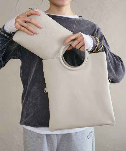 le.coeur blanc / ルクールブラン ハンドバッグ | MILLELA FIRENZE サークルハンドバッグ | 詳細6
