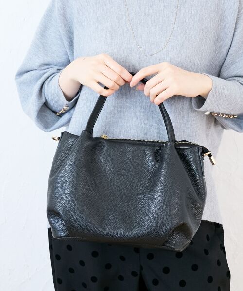 le.coeur blanc / ルクールブラン トートバッグ | MILLELA FIRENZE ダブルハンドルトートバッグ | 詳細13