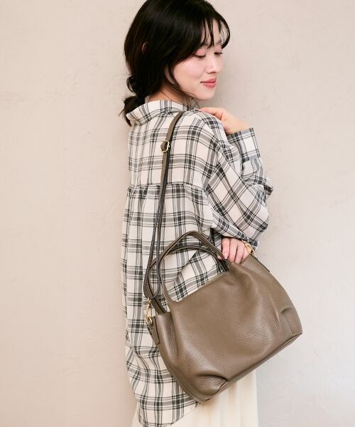 le.coeur blanc / ルクールブラン トートバッグ | MILLELA FIRENZE ダブルハンドルトートバッグ | 詳細5