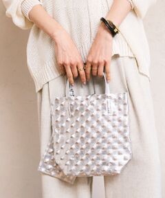 le.coeur blanc / ルクールブラン トートバッグ | MILLELA FIRENZE エンボス加工ミニトート