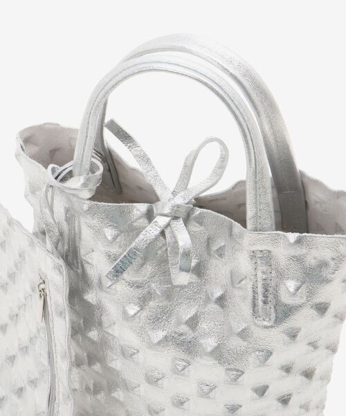 le.coeur blanc / ルクールブラン トートバッグ | MILLELA FIRENZE エンボス加工ミニトート | 詳細11