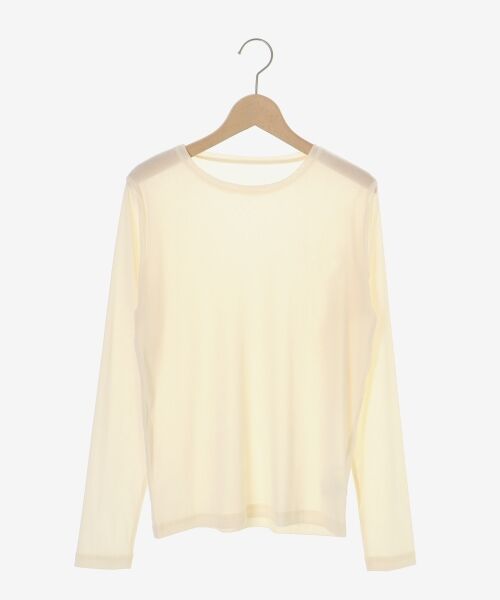 le.coeur blanc / ルクールブラン カットソー | シアーベロアロンT | 詳細26