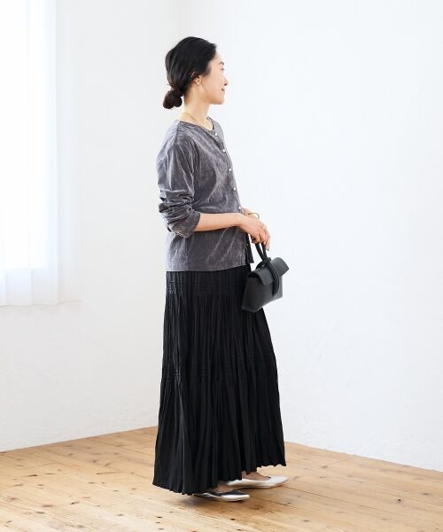 le.coeur blanc / ルクールブラン カーディガン・ボレロ | シアーベロアカーデ | 詳細27