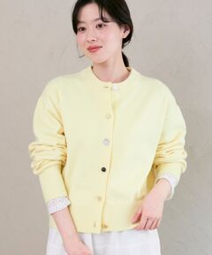 le.coeur blanc / ルクールブラン カーディガン・ボレロ | ビジューボタンカーディガン
