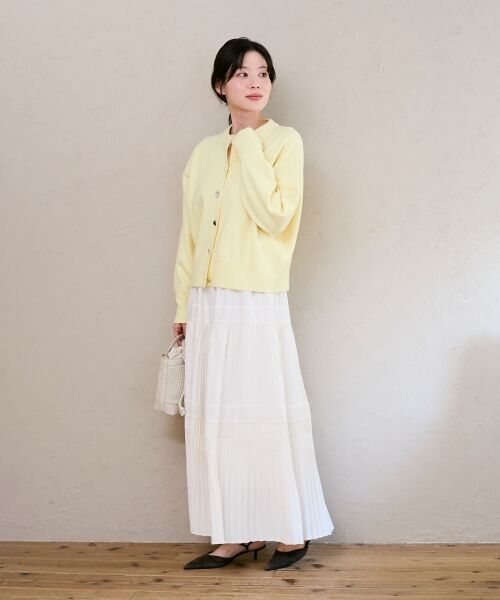 le.coeur blanc / ルクールブラン カーディガン・ボレロ | ビジューボタンカーディガン | 詳細22