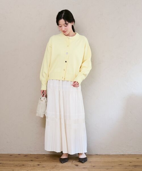 le.coeur blanc / ルクールブラン カーディガン・ボレロ | ビジューボタンカーディガン | 詳細25