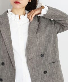 le.coeur blanc / ルクールブラン シャツ・ブラウス | フリルカラーブラウス