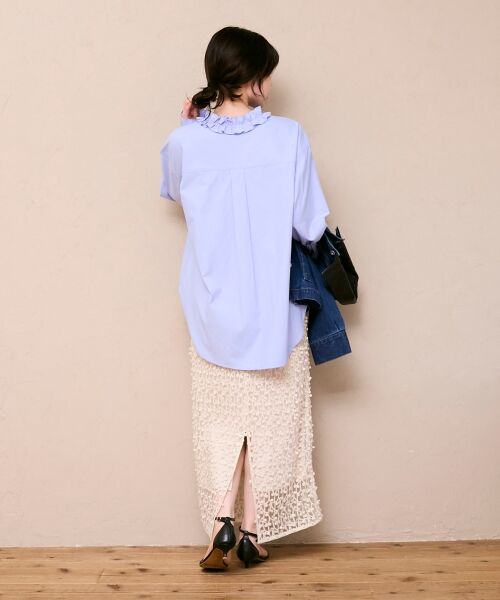 le.coeur blanc / ルクールブラン シャツ・ブラウス | フリルカラーブラウス | 詳細11