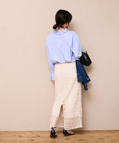 le.coeur blanc / ルクールブラン シャツ・ブラウス | フリルカラーブラウス | 詳細14