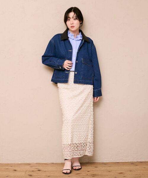 le.coeur blanc / ルクールブラン シャツ・ブラウス | フリルカラーブラウス | 詳細15