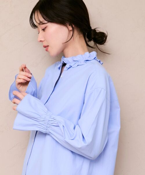 le.coeur blanc / ルクールブラン シャツ・ブラウス | フリルカラーブラウス | 詳細6