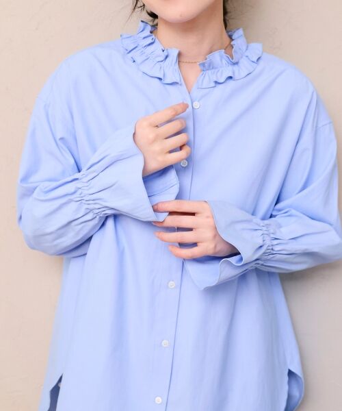 le.coeur blanc / ルクールブラン シャツ・ブラウス | フリルカラーブラウス | 詳細7