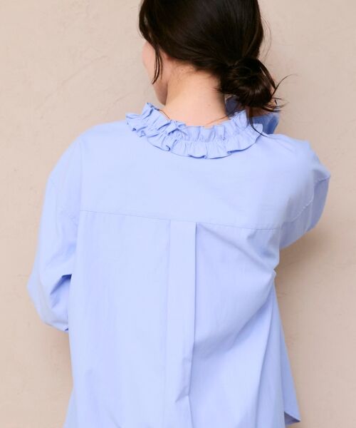 le.coeur blanc / ルクールブラン シャツ・ブラウス | フリルカラーブラウス | 詳細8