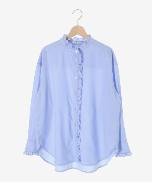 le.coeur blanc / ルクールブラン シャツ・ブラウス | スタンドネックフリルブラウス | 詳細16