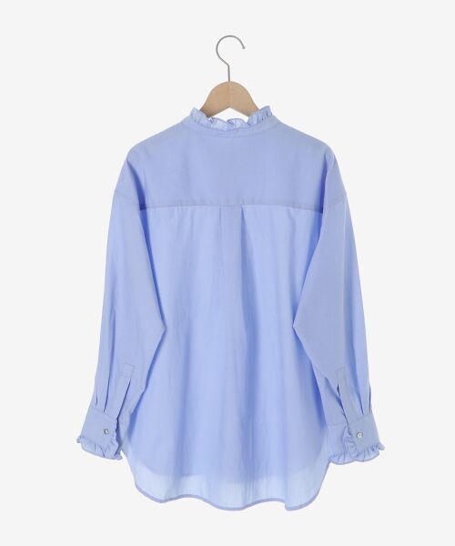 le.coeur blanc / ルクールブラン シャツ・ブラウス | スタンドネックフリルブラウス | 詳細24