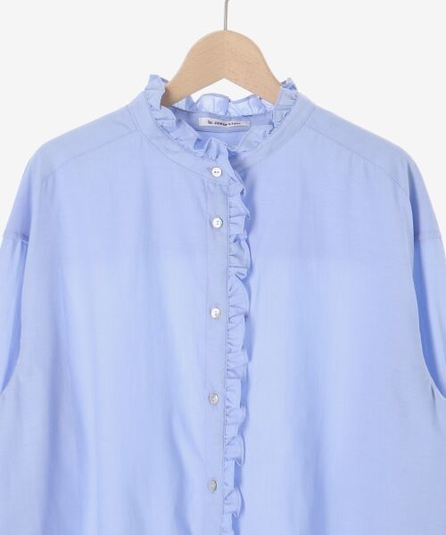 le.coeur blanc / ルクールブラン シャツ・ブラウス | スタンドネックフリルブラウス | 詳細25