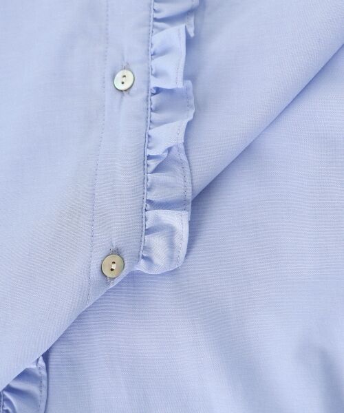 le.coeur blanc / ルクールブラン シャツ・ブラウス | スタンドネックフリルブラウス | 詳細27