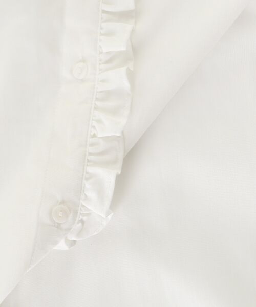 le.coeur blanc / ルクールブラン シャツ・ブラウス | スタンドネックフリルブラウス | 詳細28