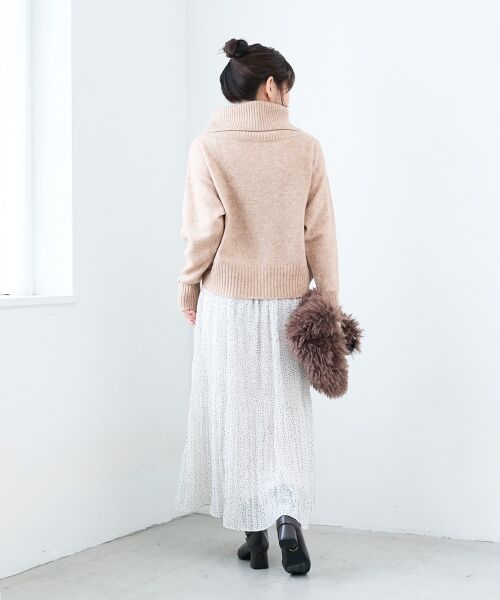 le.coeur blanc / ルクールブラン ロング・マキシ丈スカート | マジョリカプリーツスカート | 詳細17