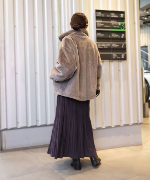 le.coeur blanc / ルクールブラン ロング・マキシ丈スカート | マジョリカプリーツスカート | 詳細29