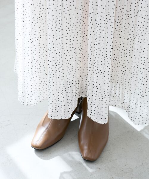 le.coeur blanc / ルクールブラン ロング・マキシ丈スカート | マジョリカプリーツスカート | 詳細9