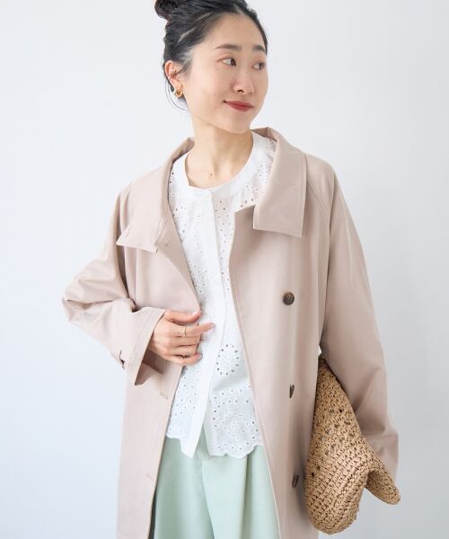 le.coeur blanc / ルクールブラン シャツ・ブラウス | カットワーク刺繍バルーンスリーブブラウス | 詳細15