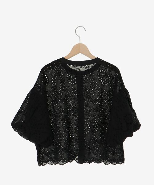 le.coeur blanc / ルクールブラン シャツ・ブラウス | カットワーク刺繍バルーンスリーブブラウス | 詳細29