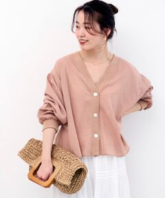 le.coeur blanc / ルクールブラン シャツ・ブラウス | シアーシャツカーデ