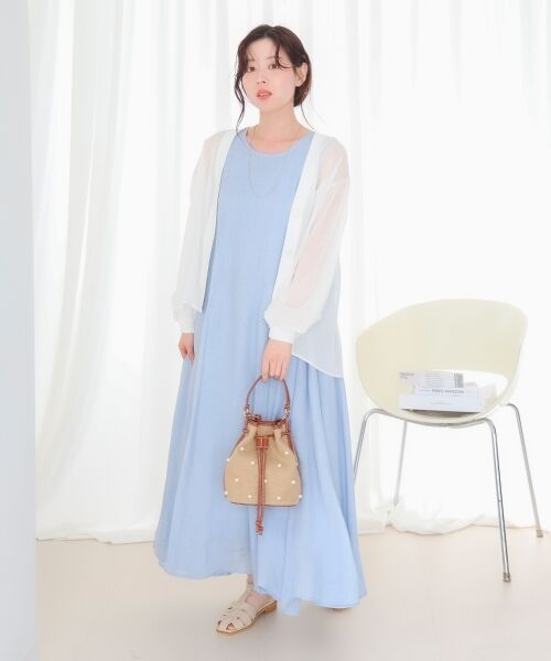 le.coeur blanc / ルクールブラン シャツ・ブラウス | シアーシャツカーデ | 詳細13