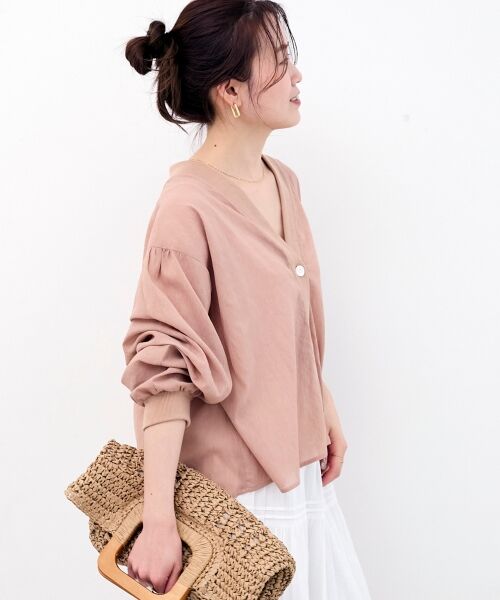 le.coeur blanc / ルクールブラン シャツ・ブラウス | シアーシャツカーデ | 詳細24