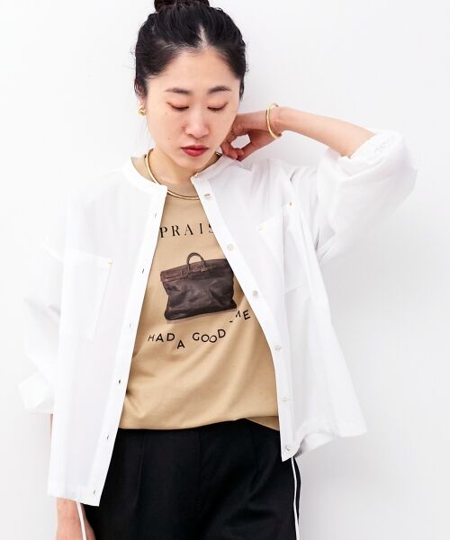 le.coeur blanc / ルクールブラン シャツ・ブラウス | ストレッチラッシュガードシャツ | 詳細4