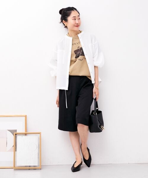 le.coeur blanc / ルクールブラン シャツ・ブラウス | ストレッチラッシュガードシャツ | 詳細7