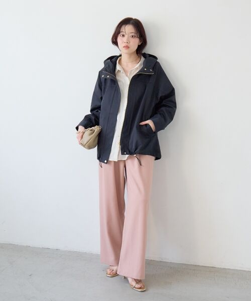 le.coeur blanc / ルクールブラン その他パンツ | 麻混メランジツータックパンツ | 詳細26